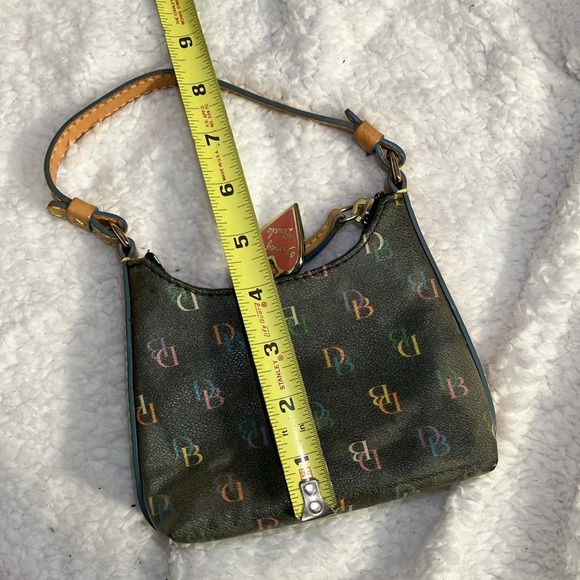 Black Colorful Dooney & Bourne Mini Bitsy Purse - Picture 8 of 8